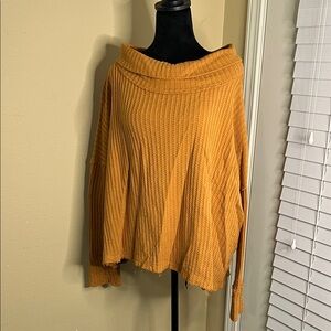 Cozy Mustard Sweater